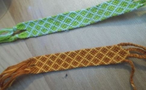 Double Diamond Friendship Bracelet