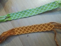 Double Diamond Friendship Bracelet