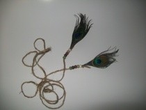 Peacock Feather Necklace
