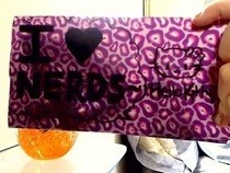 I Heart Nerds Hello Kitty Wallet