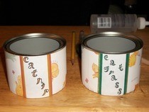 Kitty Treat Cans