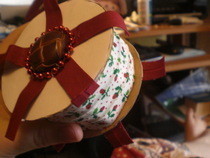 Recycled Ribbon Roll Cat Toy