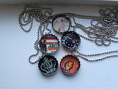 Bottle Cap Necklaces