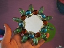 Pop Tab Baubles Mirror Recycle
