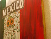 Mexican Flag Painting