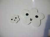Kawaii Happy Cloud Magnets