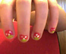 Strawberry Nails!! 