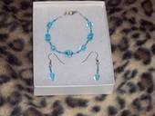 Blue Glass Set