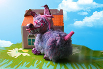 Diy Quickly Made Fake Fur Of Knitting Yarn
