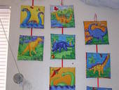 Dinosaur Wall Hangings 