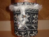 Upcycled Coffee Cozy