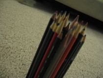 Pencil Cup Made Of Colored Pencils :D