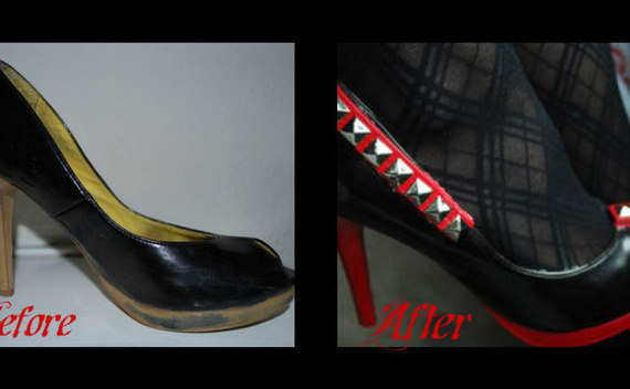 Upcycled High Heels