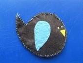 Spring Bird Brooch
