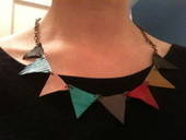 Bunting Flag Necklace