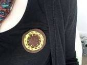 Beaded Brooch