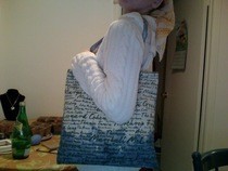 Dip Dyed Tote