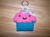 Cupcake Keyring
