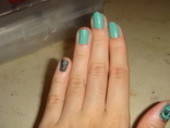 Black Shatter Nails