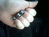 Chanel Logo Nails