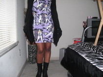 Over Size Shirt Into A Fitted Dress