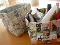 Newspaper Basket