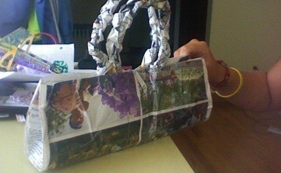 Newspaper Handbag