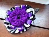 Fabric And Ribbon Flowers 