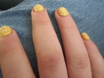 Polka Dot Nails