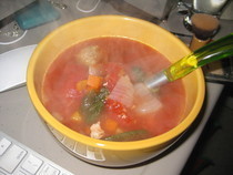 Turkey Meatball Soup