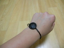 Wire Button Bracelet! <3 