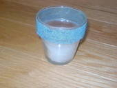 Beaded Candle Jar