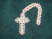 Cross Crochet Book Marker