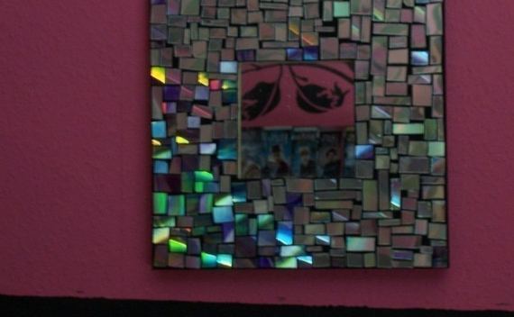 Mosaic Cd Mirror