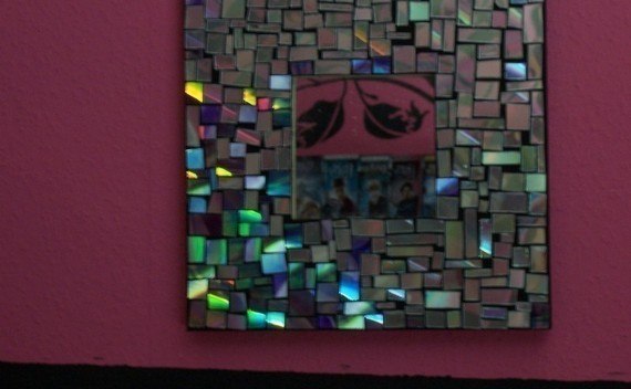 Mosaic Cd Mirror