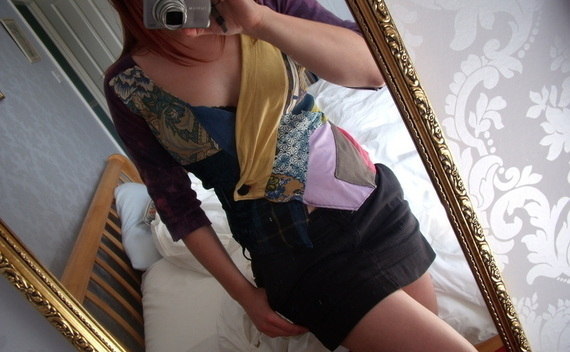 Patchwork Wrap Over Top