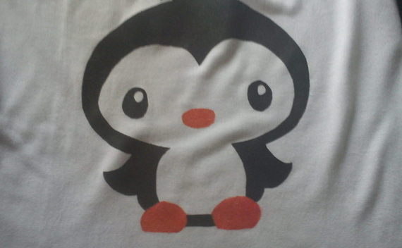 Cute Penguin T Shirt