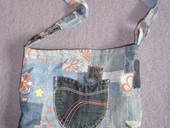 Patchwork Denim Bag
