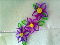 Chenille Flowers