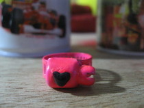 Pink Pipe Fastener Ring