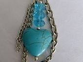 Turqoise Keyring
