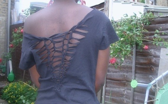 Diy: Ribbcagged Top