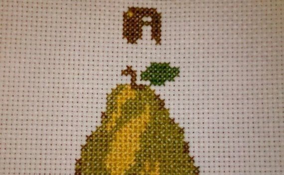 Grow A Pear Cross Stitch