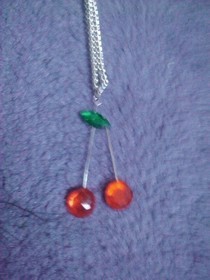 Cute Cherry Neclace