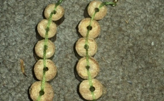 Branch Bead Earrings