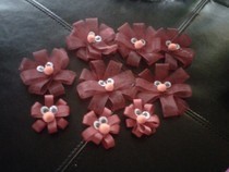 Elmo Hair Clips