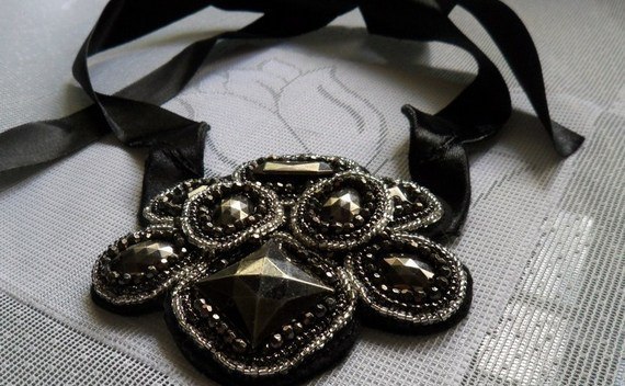 Girly Rock Bib Necklace