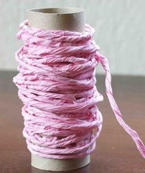 Make Paper Twine From Crepe Paper