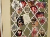 Criss Cross French Memo Board