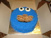 Cookie Monster Cake